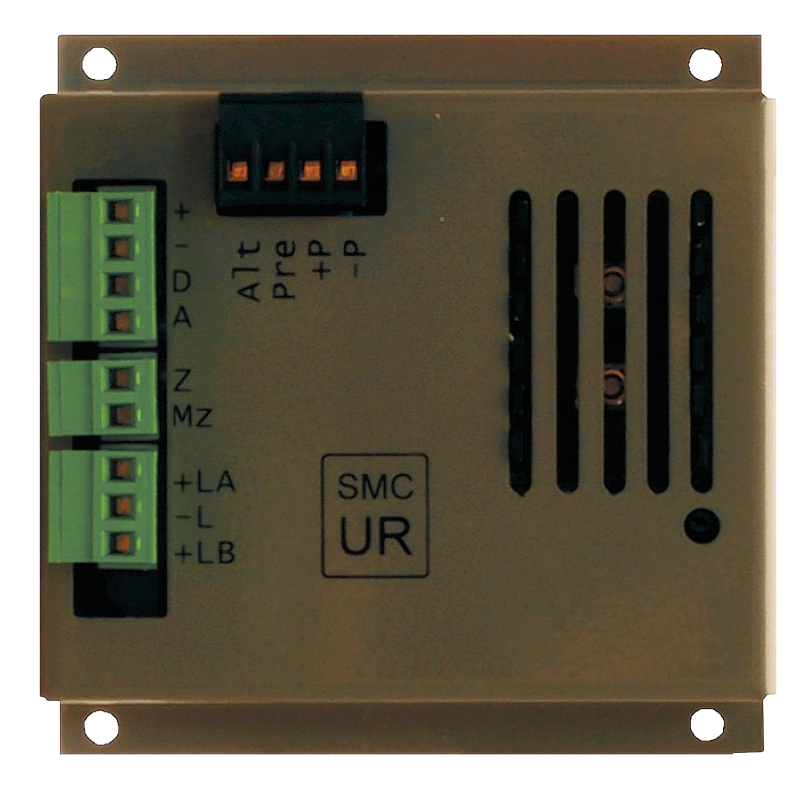 Unidad de Control Remoto SMC™ UR para 1 Zona con Control de Audio//SMC™ UR Remote Control Unit for 1 Zone with Audio Control