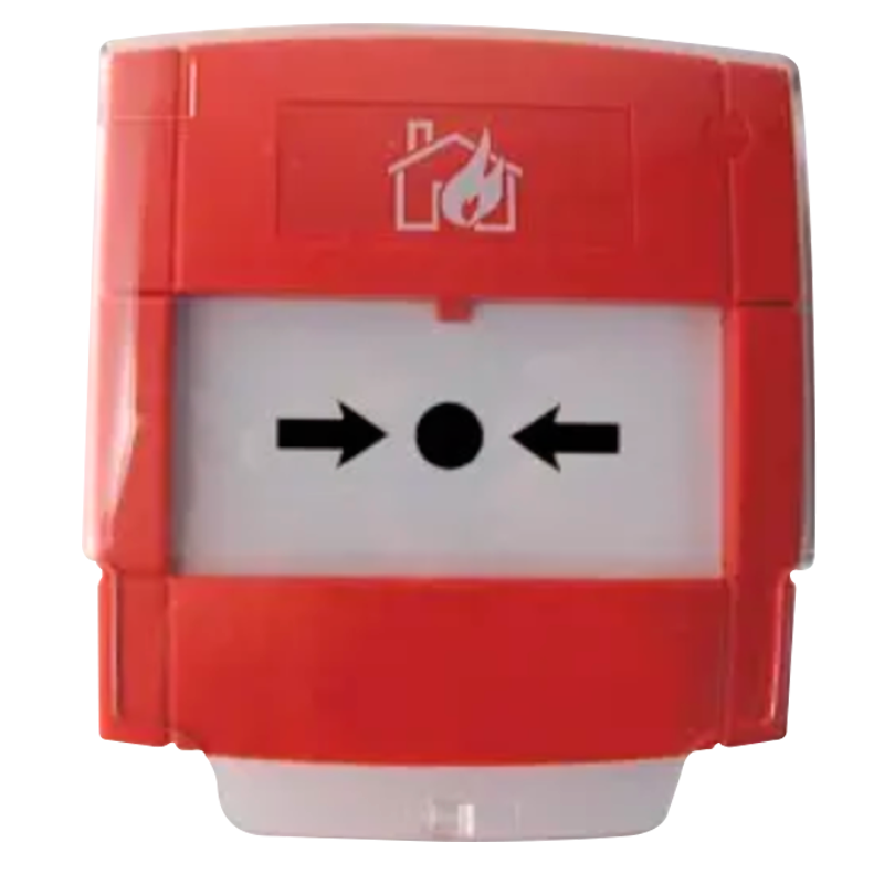 Pulsador KAC® de Alarma Rearmable con Contacto NA y Resistencia 470 Ohm//KAC® Resetable Alarm Push Button with NO Contact and 470 Ohm Resistor
