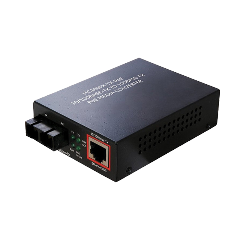 Conversor UTC™ IFS® de FastEthernet PoE a Fibra (1 x SC, MultiModo) - 2Km//UTC™ IFS® 1-Port PoE (1 x SC, Multi Mode) FastEthernet Non-Manageable Media Converter - 2Km