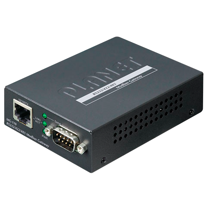 Gateway Modbus PLANET™ de 1 Puerto RS232/422/485//PLANET™ 1-port RS232/422/485 Modbus Gateway