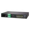 Switch Gestionable PLANET™ de 8 Puertos SFP + 2 10/100/1000T - L2//PLANET™ 8-Port SFP + 2-Port 10/100/1000T Managed Metro Ethernet Switch - L2