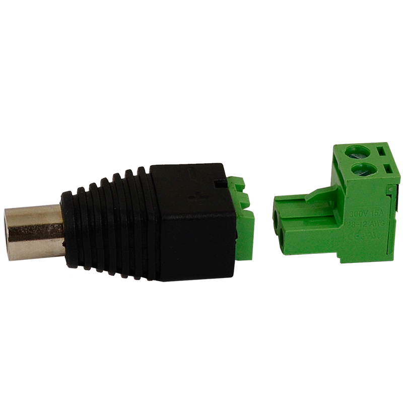 Adaptador - Salida de Cable con Socket DC 5.5/2.1//Reduction - CABLE-OUTLET DC 5.5/2.1 Socket