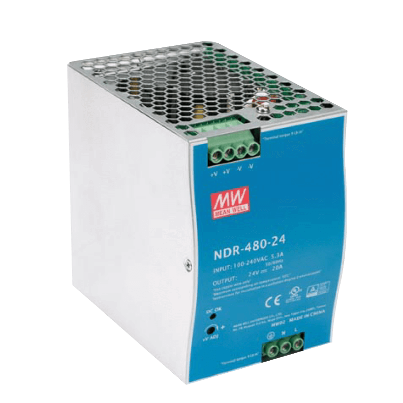 Fuente MEANWELL® NDR-480//MEANWELL® NDR-480 Power Supply Unit