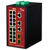 Switch Gestionable Industrial UTC™ IFS® de 16 Puertos PoE+ (+2 SFP) - Capa 2//UTC™ IFS® 16-Ports (+2 SFP) PoE+ Industrial Manageable Gigabit Switch - L2