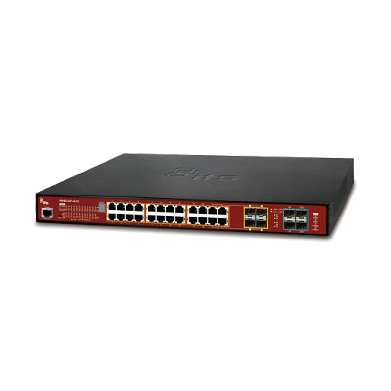 Switch Core Gestionable UTC™ IFS® de 24 Puertos SFP (+4 SFP+ 10G) Capa 3//UTC™ IFS® 24-SFP-Port (+4 SFP+ 10G) Manageable Switch - Layer 3