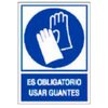 Placa de Obligación Tipo 1 (Placa - Clase B)//Mandatory Signboard Type 1 (Plastic Sheet - Class B)