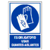 Placa de Obligación Tipo 1 (Placa - Clase B)//Mandatory Signboard Type 1 (Plastic Sheet - Class B)