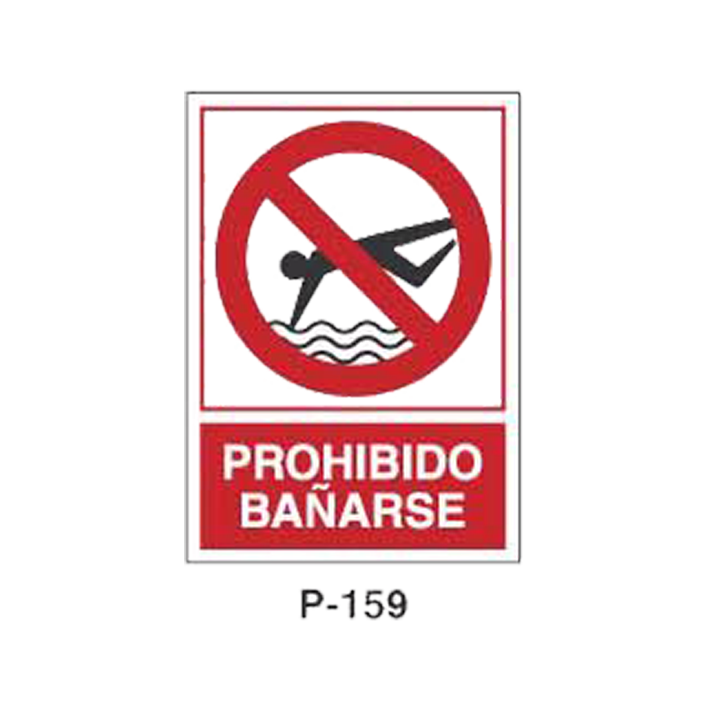 Placa de Prohibición y PCI Tipo 2 (Placa - Clase B)//Prohibition and Fire Signboard Type 2 (Plastic Sheet - Class B)