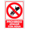 Placa de Prohibición y PCI Tipo 4 (Placa - Clase B)//Prohibition and Fire Signboard Type 4 (Plastic Sheet - Class B)