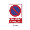 Placa de Prohibición y PCI Tipo 5 (Lámina - Clase A)//Prohibition and Fire Signboard Type 5 (Plastic Sheet - Class A)