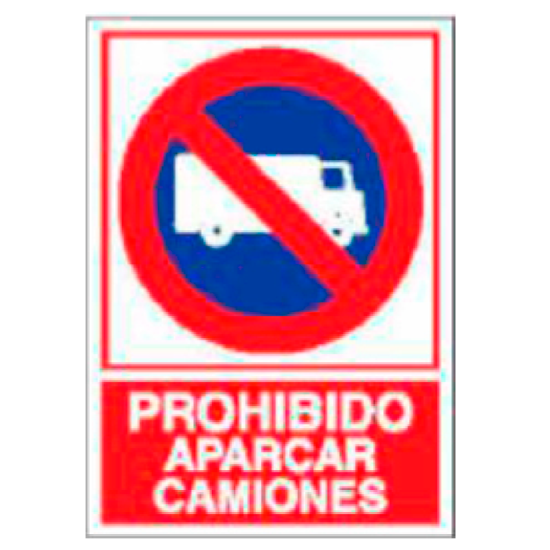 Placa de Prohibición y PCI Tipo 5 (Placa - Clase B)//Prohibition and Fire Signboard Type 5 (Plastic Sheet - Class B)