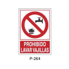 Placa de Prohibición y PCI Tipo 5 (Lámina - Clase A)//Prohibition and Fire Signboard Type 5 (Plastic Sheet - Class A)