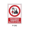 Placa de Prohibición y PCI Tipo 6 (Placa - Clase B)//Prohibition and Fire Signboard Type 6 (Plastic Sheet - Class B)