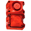 Sirena Flash IP66 PFANNENBERG™ de Lente Roja EN54/3 y EN54/23//PFANNENBERG™ IP66 EN54/3 and EN54/23 Red Lens Flash Sounder