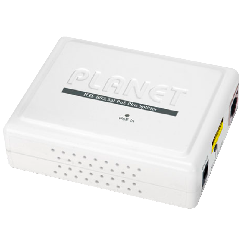 Splitter Gigbit PoE+ PLANET™ POE-161S//PLANET™ IEEE 802.3at Gigabit Power over Ethernet Plus Splitter
