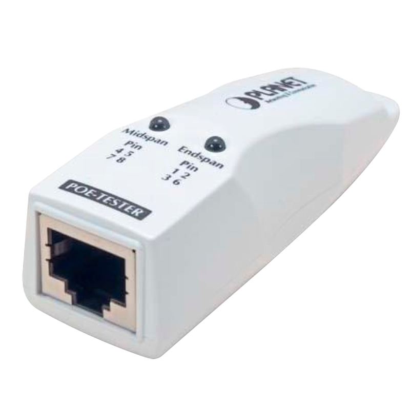 Tester PoE PLANET™//PLANET™ IEEE 802.3af/at Power over Ethernet Tester