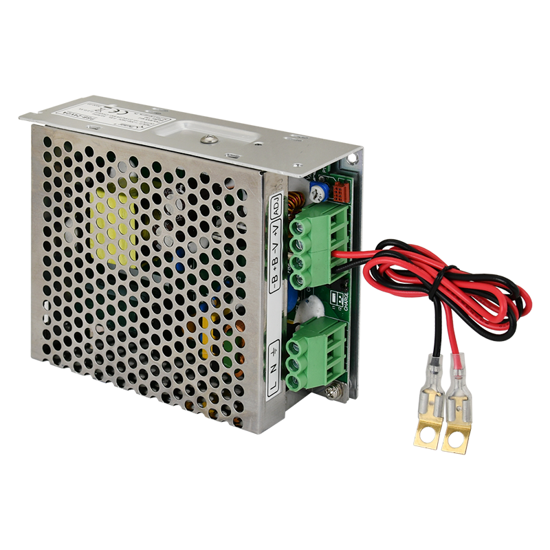 Fuente PULSAR® con Respaldo en Caja de Rejilla 27.6VDC/2.2A con Conectores Cableados//PULSAR® PSB 27,6V / 2.2A Enclosed Switch Mode PSU