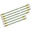Conjunto de Cables de Tomas de Tierra para Rack de 19'' Tipo RWA//Set of Grounding Wires to Rack 19” cabinets, RWA type