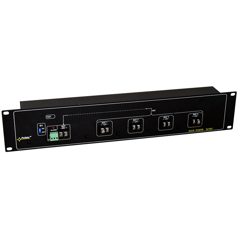 Controlador de Batería PULSAR® 48VDC/5Amp para Racks de 19''//PULSAR® 48VDC/5Amp Battery Controller for RACK 19'' Cabinets