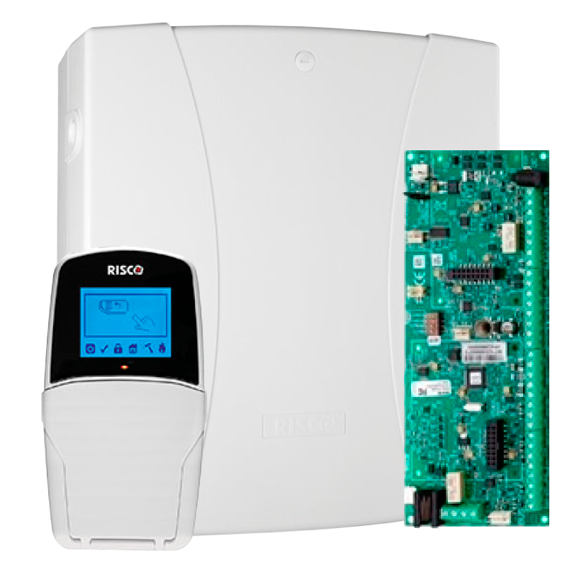 Kit Virtual RISCO™ LightSYS™ con Teclado LCD (RFID) - G2//RISCO™ LightSYS™ Virtual Kit with LCD Keypad (RFID) - G2