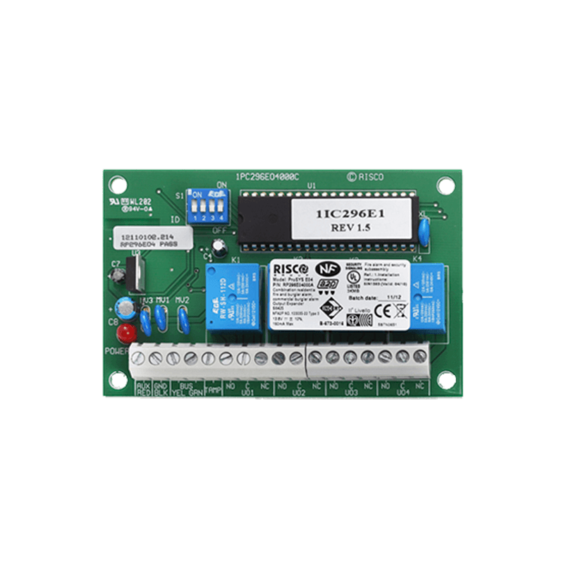 Módulo Expansor RISCO™ de 4 Salidas - G3//4 Outputs RISCO™ Expansion Module - G3