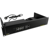 Switch Gigabit PoE PULSAR® de 8 Puertos (+2 TP, +2 SFP) para 8 Cámaras IP - 96W - Rack 19"//PULSAR® 8-Port (+2 TP, +2 SFP) PoE Gigabit Switch for 8 IP Cameras - 96W - Rack 19"