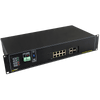 Switch PULSAR® de 8 Puertos (+2 TP/SFP) PoE+ para 8 Cámaras IP - 96W - Rack 19" (con Batería)//PULSAR® 8-Port (+2 TP/SFP) PoE+ Switch for 8 IP Cameras - 96W - Rack 19" (with UPS)
