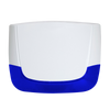 Sirena de Exterior RISCO™ LuMIN8™ Vía Radio Bidireccional y Autónoma (Lente Azul) - G2//RISCO™ Oval™ Outdoor Bidirectional and Standalone Wireless Sounder (Blue Lens) - G2