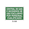 Placa de Salvamento y Evacuación (Placa - Clase B)//Rescue and Evacuation Signboard (Plastic Sheet - Class B)