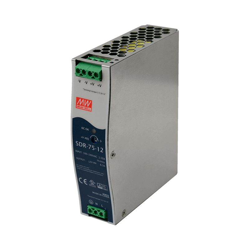 Fuente MEANWELL® SDR-75//MEANWELL® SDR-75 Power Supply Unit