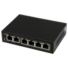 Switch Gigabit PoE+ PULSAR® de 4 Puertos (+2 Uplink) para 4 Cámaras IP - 60W//PULSAR® 4-Port (+2 Uplink) PoE+ Gigabit Switch for 4 IP Cameras - 60W