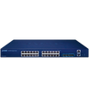 Switch Gestionable PLANET™ de 24 Puertos (+4 SFP+ 10G) Apilable - L2+ (con Enrutado Estático L3)//PLANET™ 24-Port 10/100/1000T + 4-Port 10G SFP+ Stackable Managed Switch - Layer 2+