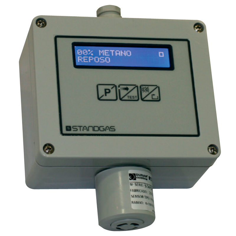 Detector Autónomo Standgas™ PRO LCD RS485 EXP para Acetileno con Relé//Standgas™ PRO LCD RS485 EXP Standalone Detector for Acetylene with Relay