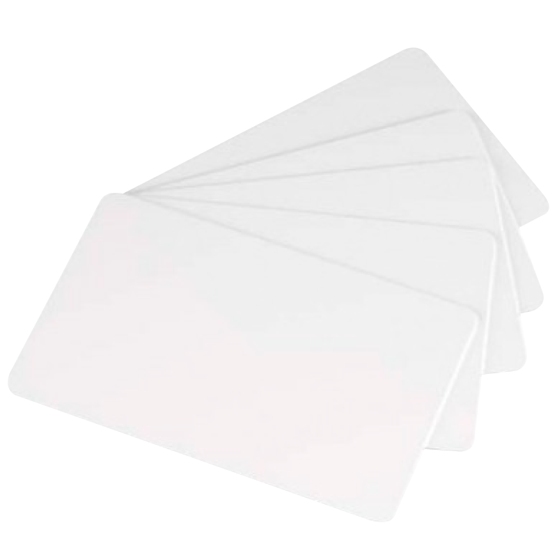 Pack de 500 Tarjetas Blancas (con Banda HiCo)//Pack of 500 White Cards with Hi-Co Magstripe