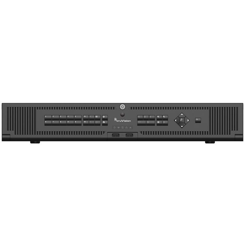 NVR UTC™ TruVision™ Serie NVR22P de 64 Canales PoE (HDD 42 Tbytes) - 16E/4S + RAID (320 Mbps)//UTC™ TruVision™ 64-Channel PoE (42 Tbytes HDD) - 16E/4S + RAID (320 Mbps) NVR22P Series NVR