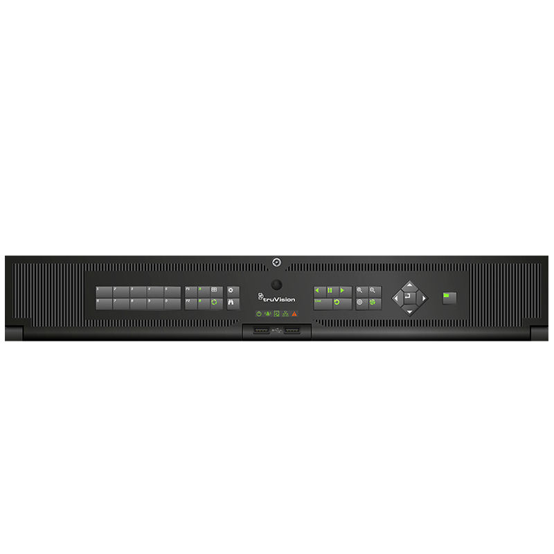 Grabador Híbrido (HVR) UTC™ TruVision™ Serie TVR46 de 16 Canales (16 Analógicos) - HDD 3x4 Tbytes//UTC™ TruVision™ 16 Channel (16 Analog) TVR46 Series Hybrid Recorder (HVR) - HDD 3x4 Tbytes