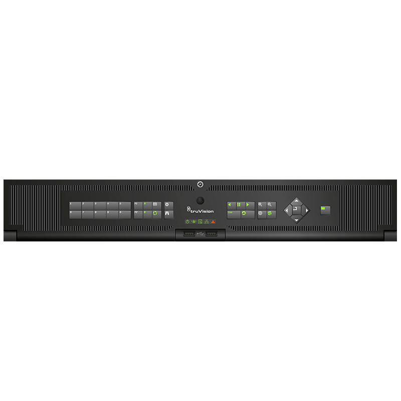 Grabador Híbrido (HVR) UTC™ TruVision™ Serie TVR46 de 16 Canales (16 Analógicos) - HDD 4x4 Tbytes//UTC™ TruVision™ 16 Channel (16 Analog) TVR46 Series Hybrid Recorder (HVR) - HDD 4x4 Tbytes