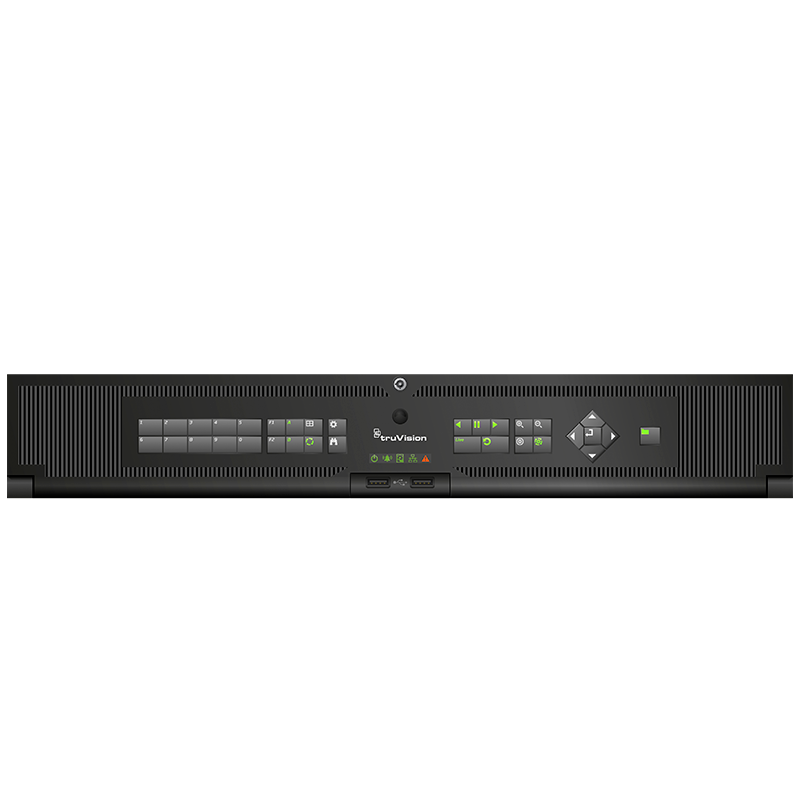 Grabador Híbrido (HVR) UTC™ TruVision™ Serie TVR46 de 16 Canales (16 Analógicos) - HDD 4x2 Tbytes//UTC™ TruVision™ 16 Channel (16 Analog) TVR46 Series Hybrid Recorder (HVR) - HDD 4x2 Tbytes