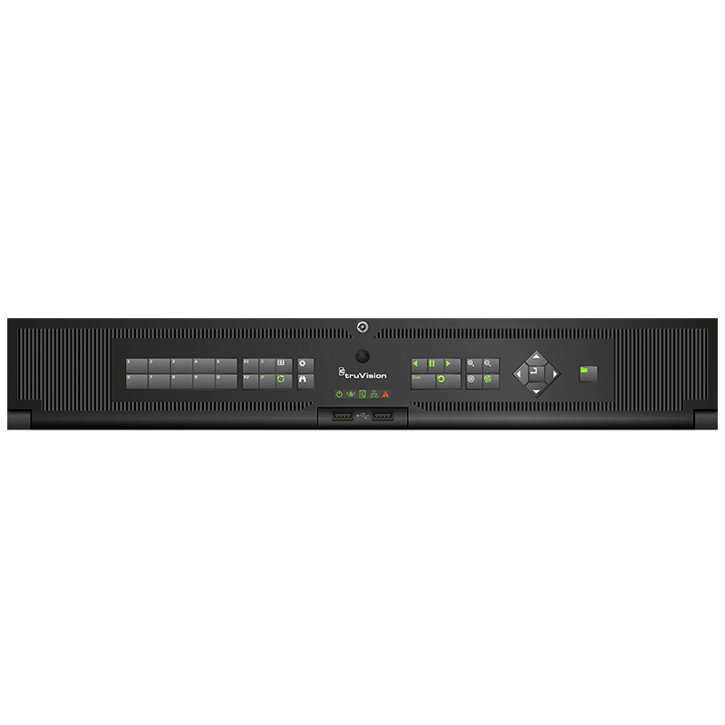 Grabador Híbrido (HVR) UTC™ TruVision™ Serie TVR46 de 32 Canales (32 Analógicos) - HDD 3x6 Tbytes//UTC™ TruVision™ 32 Channel (32 Analog) TVR46 Series Hybrid Recorder (HVR) - HDD 3x6 Tbytes