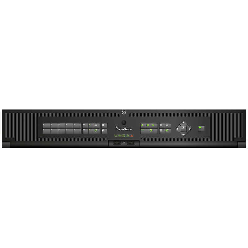 Grabador Híbrido (HVR) UTC™ TruVision™ Serie TVR46 de 32 Canales (32 Analógicos) - HDD 2x2 Tbytes//UTC™ TruVision™ 32 Channel (32 Analog) TVR46 Series Hybrid Recorder (HVR) - HDD 2x2 Tbytes
