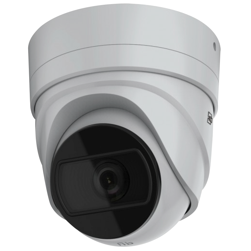 Minidomo IP UTC™ TruVision™ S6 de 4MPx 2.8-12mm Motorizada con IR 30m (+Audio y Alarma) - Gris//UTC™ TruVision™ S6 4MPx 2.8-12mm Motor-Driven with IR 30m IP Mini Dome (+Audio & Alarm) - Grey