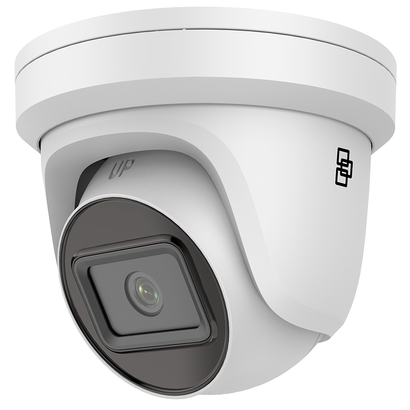 Minidomo IP UTC™ TruVision™ S6 de 4MPx 2.8-12mm Motorizada con IR 30m (+Audio y Alarma) - Blanco//UTC™ TruVision™ S6 4MPx 2.8-12mm Motor-Driven with IR 30m IP Mini Dome (+Audio & Alarm) - White