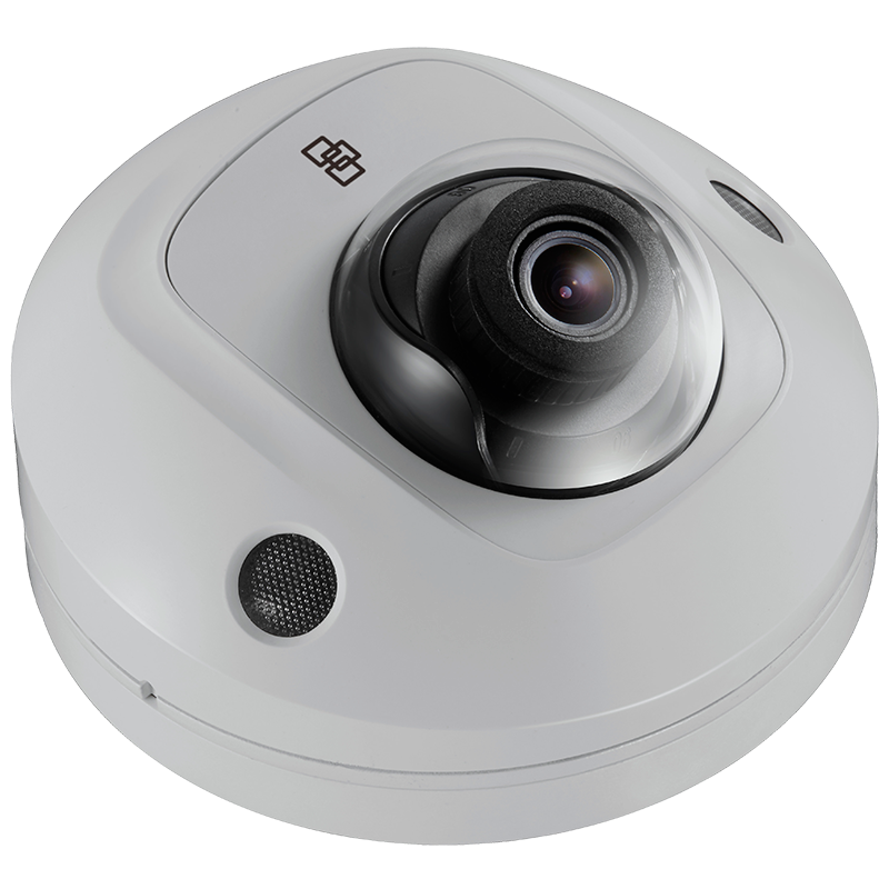 Minidomo IP UTC™ TruVision™ S6 de 2MPx 2mm con IR 10m (+Audio y Alarma)//UTC™ TruVision™ S6 2MPx 2mm with IR 10m IP Mini Dome (+Audio & Alarm)