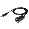 Adaptador ATEN™ USB a RS-232 (RJ-45) para puerto de consola//ATEN™ USB to RJ-45 (RS-232) Console Adapter
