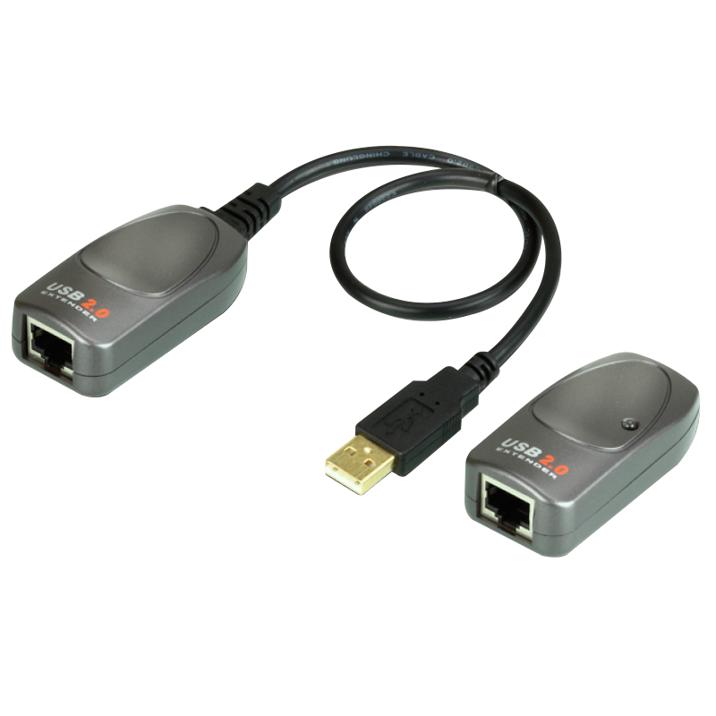 Extensor USB 2.0 ATEN™ por Cat 5 (hasta 60 m)//ATEN™ USB 2.0 Cat 5 Extender (up to 60m)