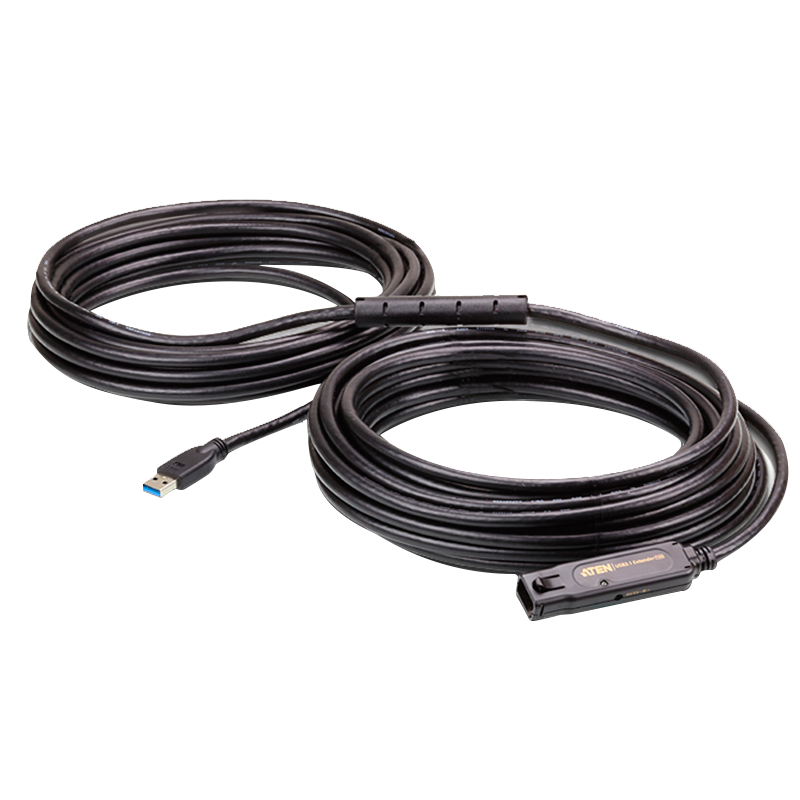 Cable extensor USB 3.2 Gen1 ATEN™ de 15 m//ATEN™ USB 3.1 Gen1 Extender Cable (15m)