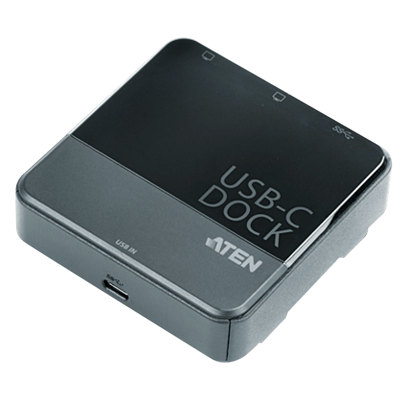 Docking Station Compacta USB-C ATEN™ con Dual DisplayPort//ATEN™ USB-C Dual-DisplayPort Mini Dock