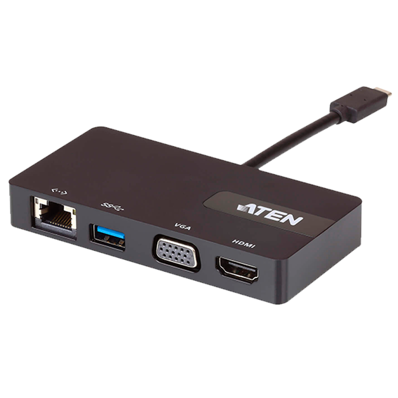 Docking Station Compacta USB-C Multipuerto ATEN™//ATEN™ USB-C Multiport Mini Dock