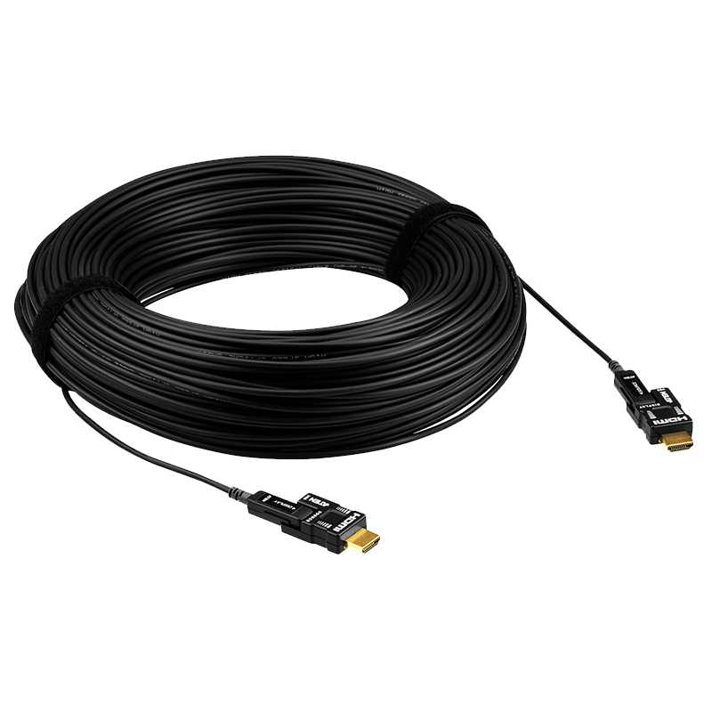 Cable óptico activo HDMI True 4K de 60m con conector desmontable (True 4K a 60m) ATEN™ VE7834//ATEN™ VE7834 True 4K HDMI Active Optical Cable (True 4K@60m)