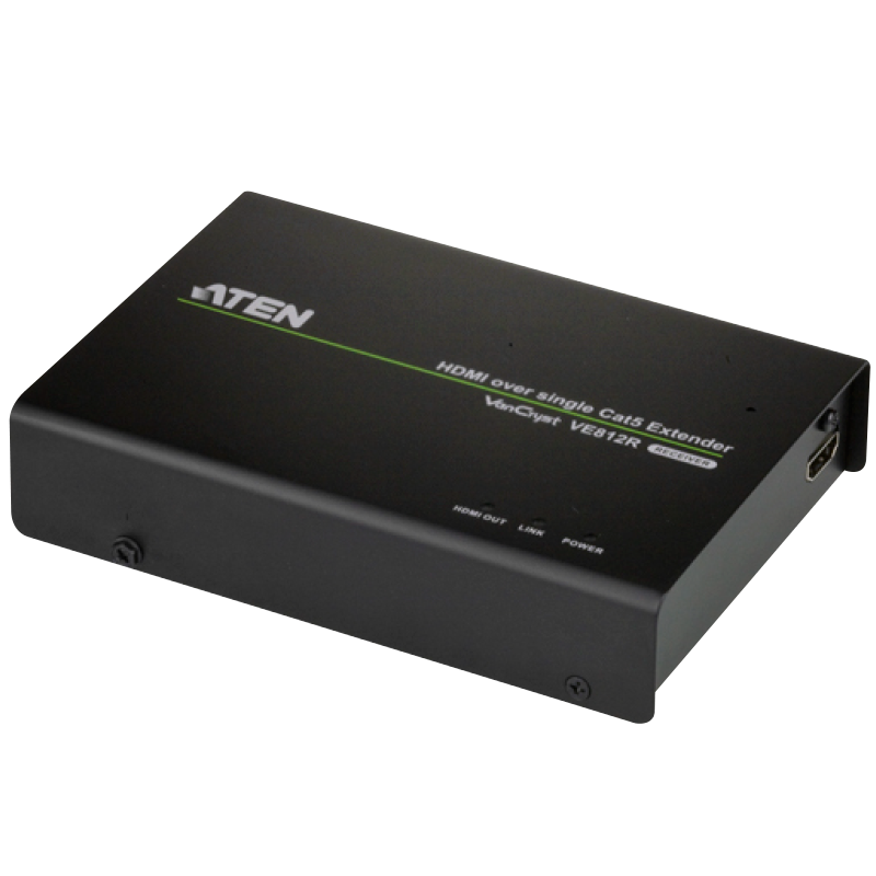 Receptor formato compacto HDMI HDBaseT ATEN™ (4K a 100 m) (HDBaseT Clase A)//ATEN™ HDMI HDBaseT Receiver (4K@100m) (HDBaseT Class A)